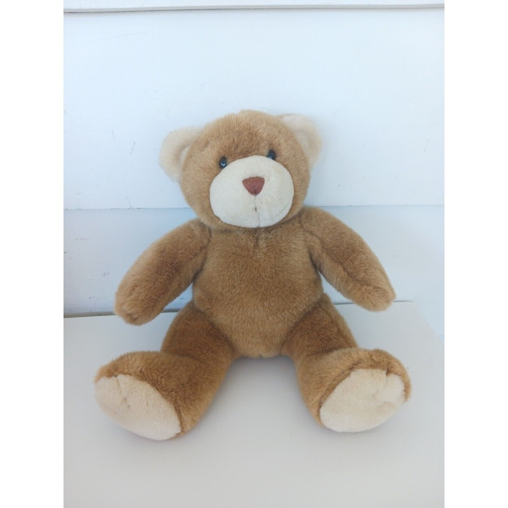 Vintage Build A Bear Workshop Traditional Classic Teddy Bear 15” Plush Tan Brown